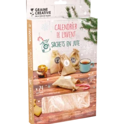 Adventskalender jutepåsar