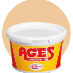 Ages spackel 400 g, bok
