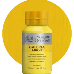 Akrylfärg Galeria 500 ml, kadmiumgul