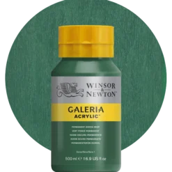 Akrylfärg Galeria 500 ml, mörkgrön