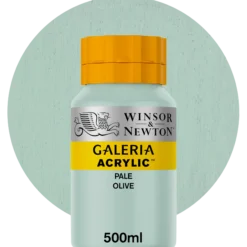 Akrylfärg Galeria 500 ml, pale olive