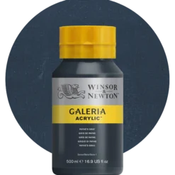 Akrylfärg Galeria 500 ml, paynes gray