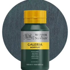 Akrylfärg Galeria 500 ml, phthalocyanine green