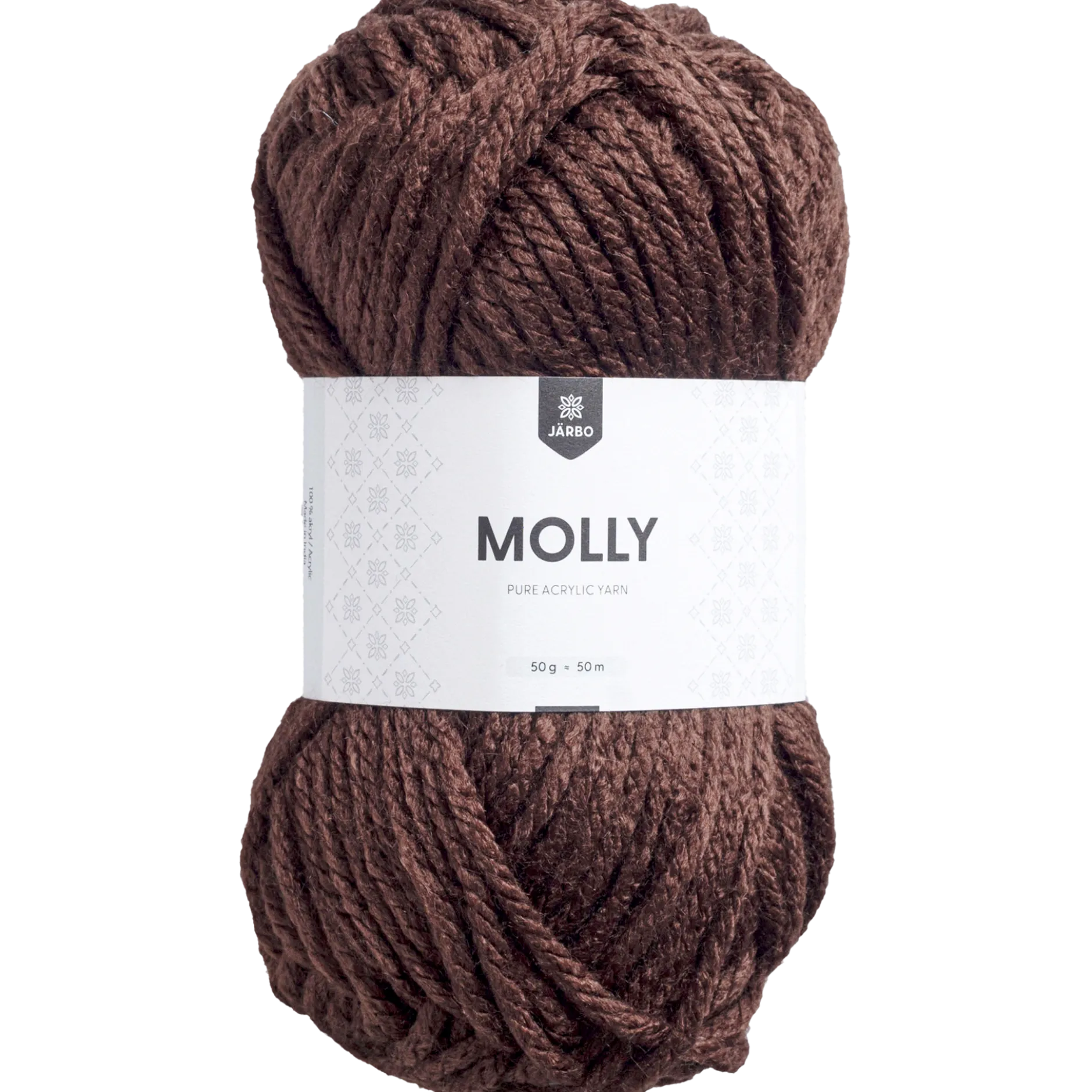 Akrylgarn Molly, brun