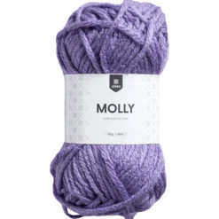 Akrylgarn Molly, lila