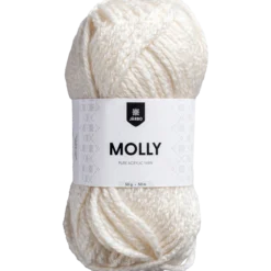 Akrylgarn Molly, natur