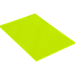 Akrylplastskiva 300x200x3 mm, neongrön