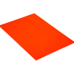 Akrylplastskiva 300x200x3 mm, neonorange