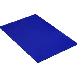 Akrylplastskiva 300x200x3 mm, transparant blå