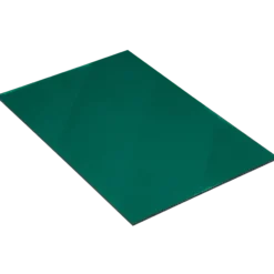 Akrylplastskiva 300x200x3 mm, transparant grön