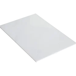 Akrylplastskiva 300x200x3 mm, vit