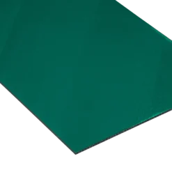 Akrylskiva 500x500x3 mm, transparant grön