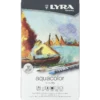 Akvarellkrita Aquacolor, 12 st