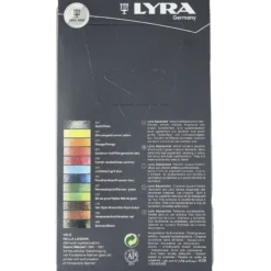Akvarellkrita Aquacolor, 12 st
