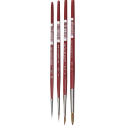 Akvarellpenslar set 4-p