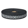Allmogeband reflex, svart