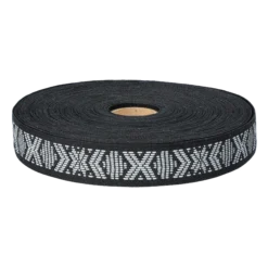 Allmogeband reflex, svart