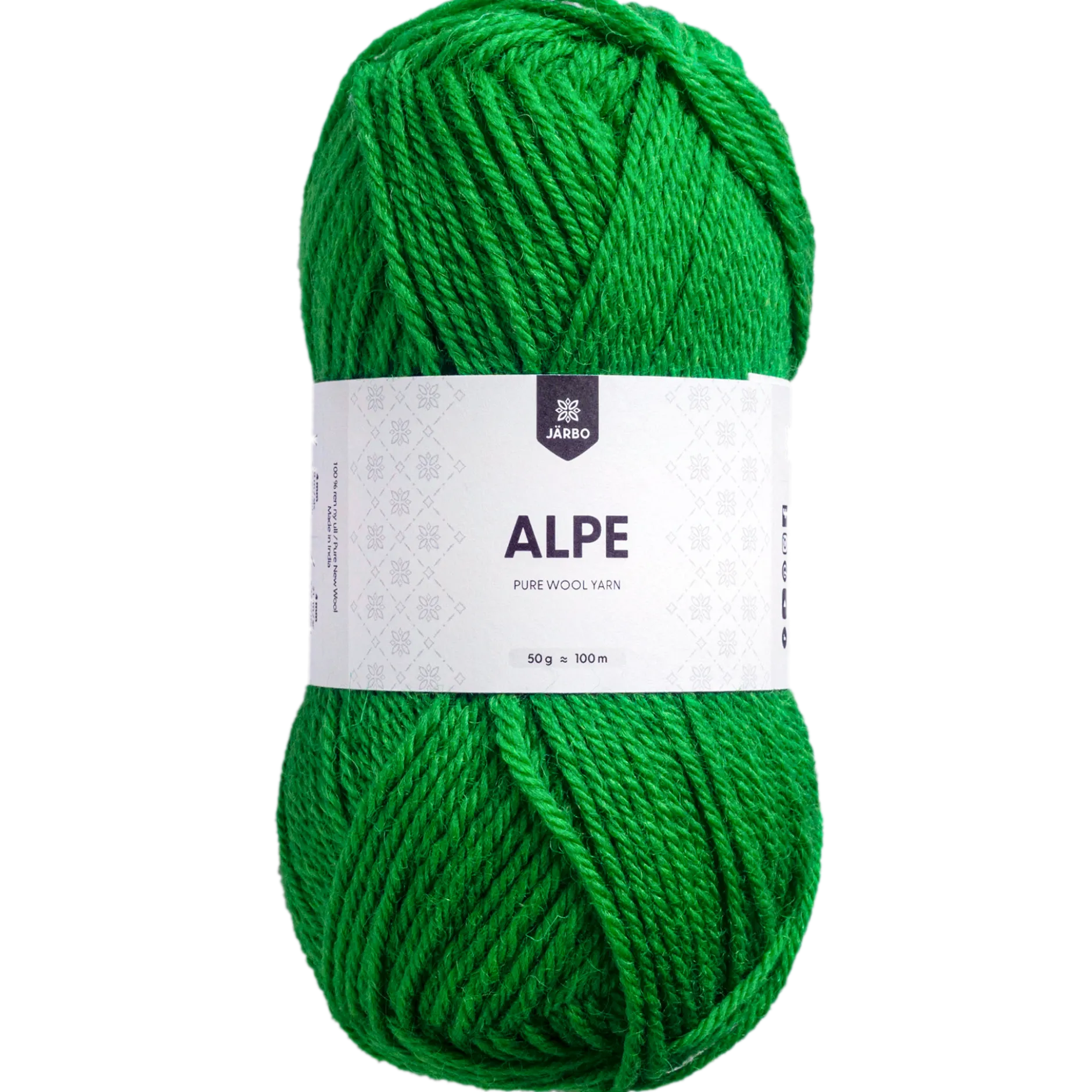 Alpe ullgarn, grön