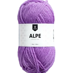 Alpe ullgarn, lila