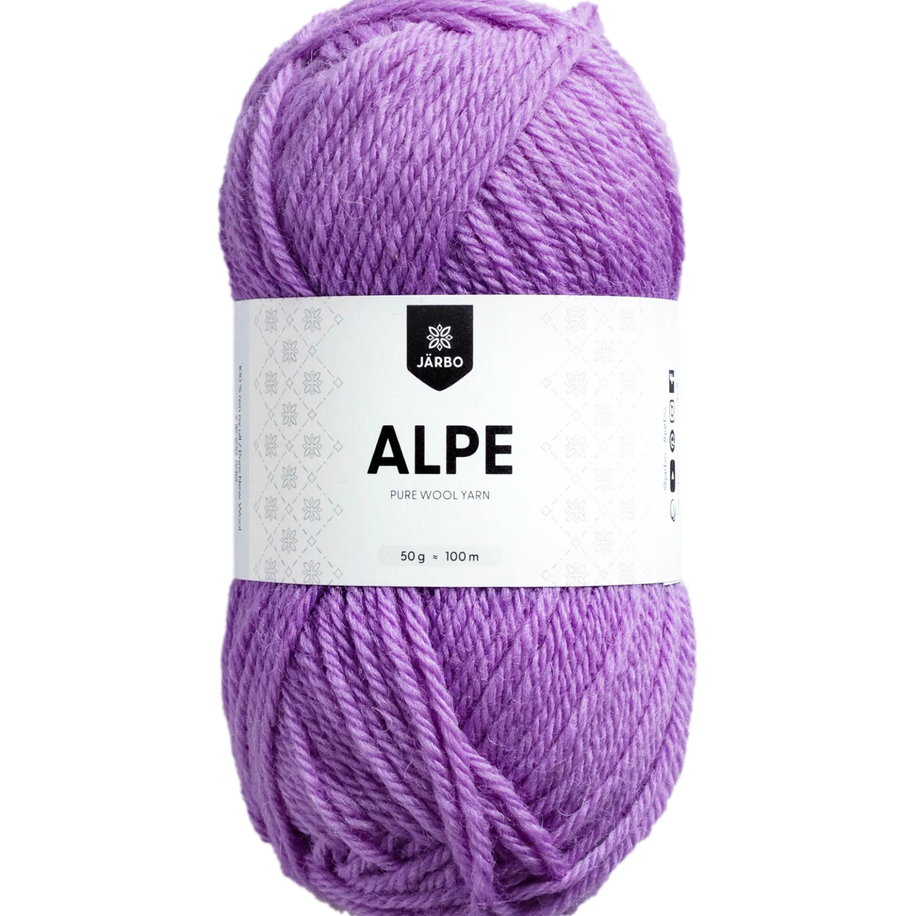 Alpe ullgarn, lila