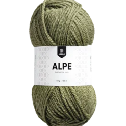 Alpe ullgarn, ljus olivgrön