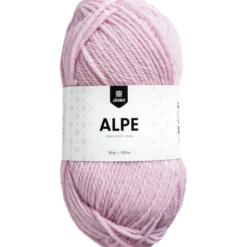 Alpe ullgarn, ljusrosa