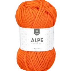 Alpe ullgarn, orange