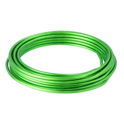 Aluminiumtråd 2 mm 3 m, apple green