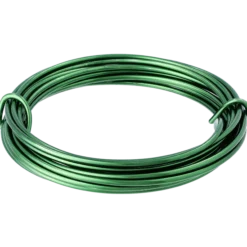 Aluminiumtråd 2 mm 3 m, olive green
