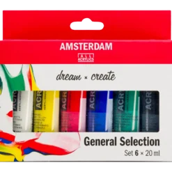 Amsterdam akrylfärg set