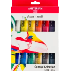 Amsterdam akrylfärg set