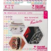 Armbandsset, mörka kulörer