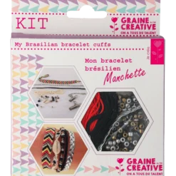 Armbandsset, mörka kulörer