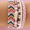 Armbandsset, rosa