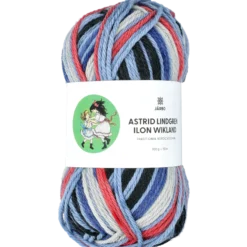 Astrid Lindgren garn print, Madicken