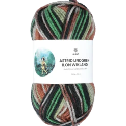 Astrid Lindgren garn print, Ronja Rövardotter