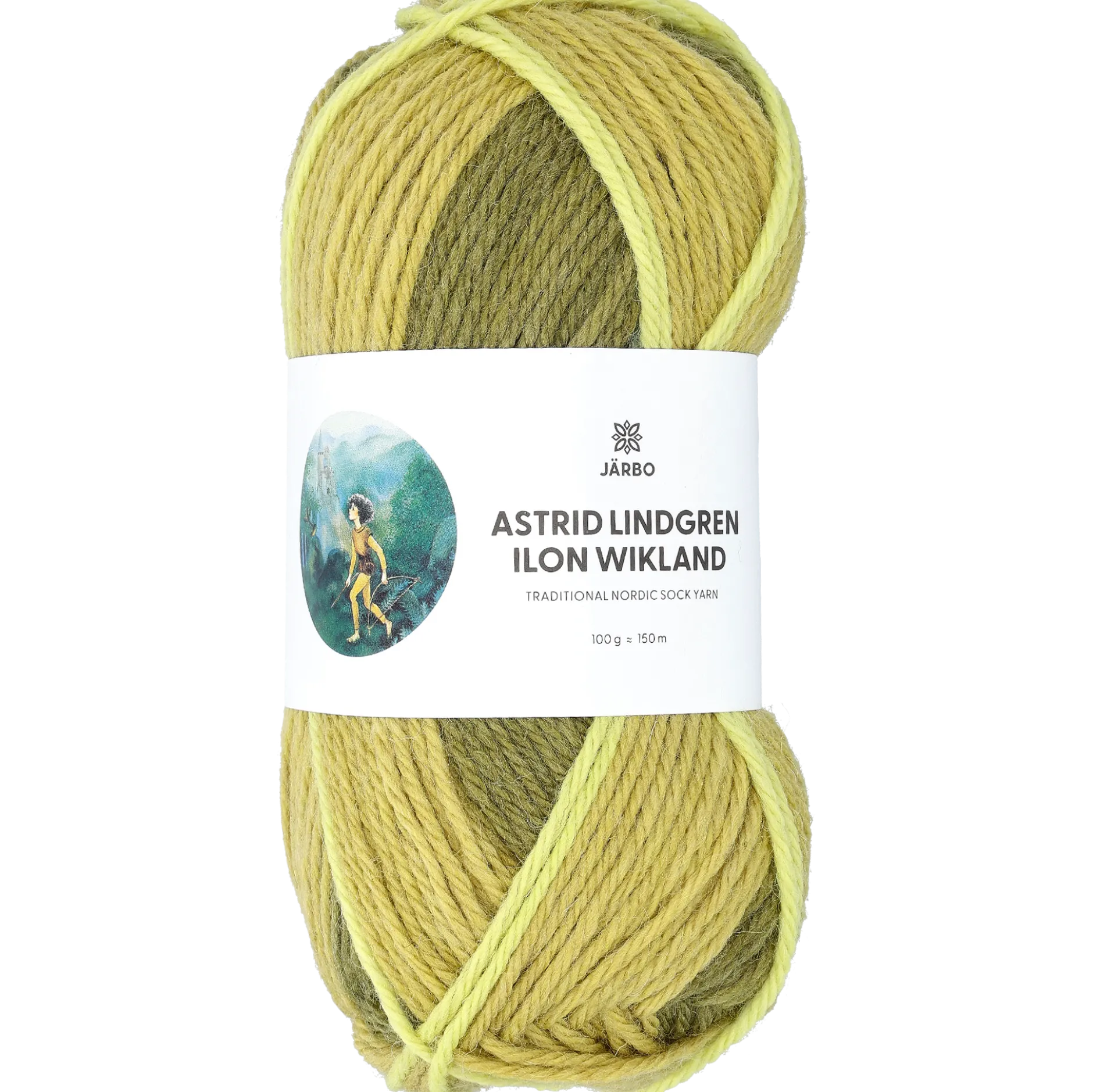 Astrid Lindgren garn print, Vårskriket i Mattisskogen