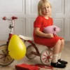 Astrid Lindgren garn solid, brun