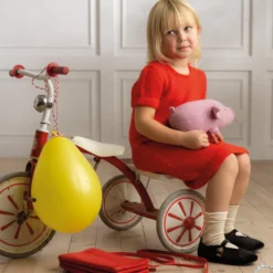 Astrid Lindgren garn solid, brun