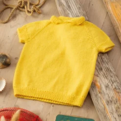 Astrid Lindgren garn solid, gul