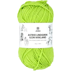 Astrid Lindgren garn solid, ljusgrön