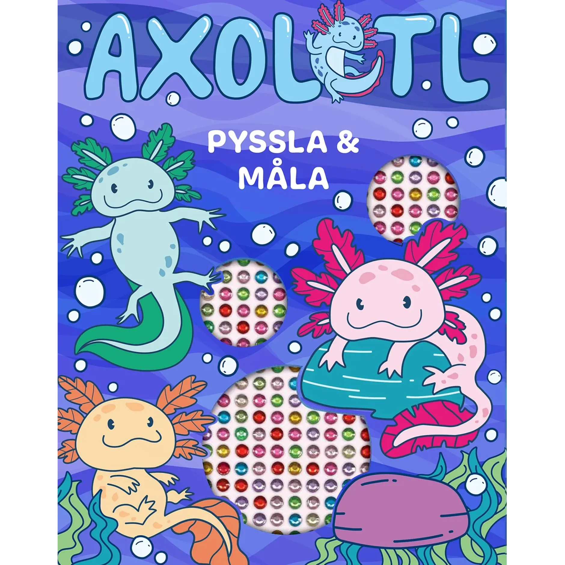 Axolotl: Pyssla och måla