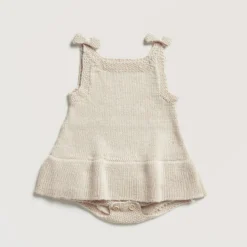 Baby cozy organic cotton cashmere, Ecru