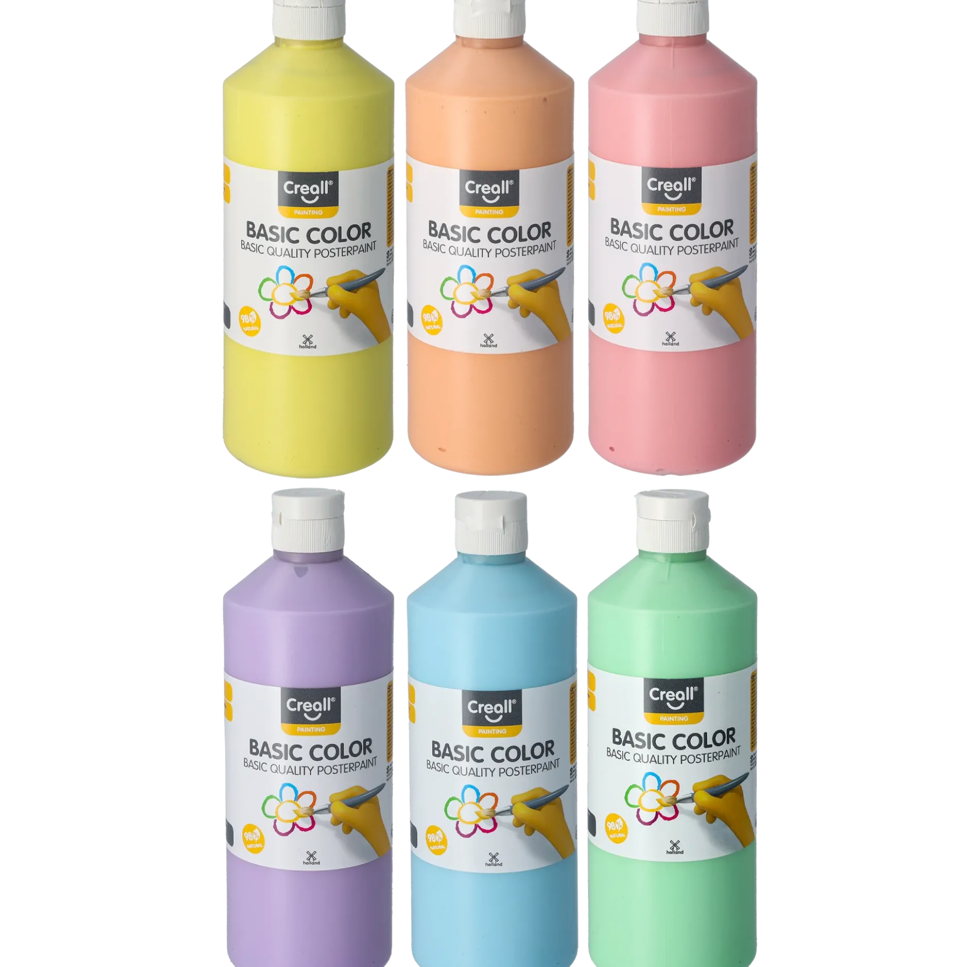 Basic color pastels