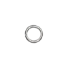 BINDÖGLA FÖRSILVRAD, 7 mm