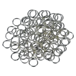 BINDÖGLA FÖRSILVRAD, 7 mm