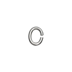 BINDÖGLA SILVER OVAL, silver
