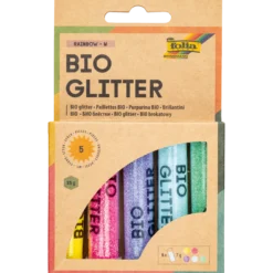 Bioglitter Mixpack regnbåge