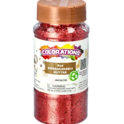 Biologiskt nedbrytbart Glitter, silver