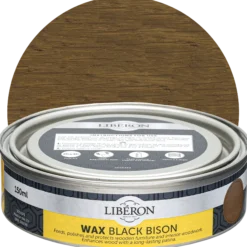 Black Bison vax, mörk ek